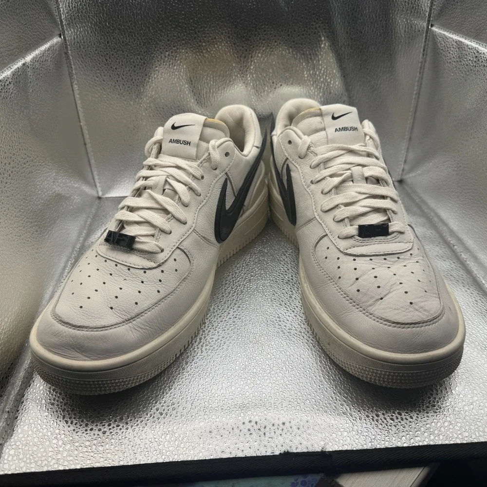 Size 13 Nike Air Force 1 Low x AMBUSH Phantom White‎ Mens Sneakers DV3464-002